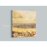 Jin Mao Tower Skyscraper Shanghai City Print Canvas with Frame - Image 5