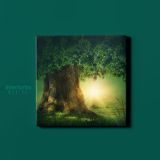 Forest Tree of Life Fantasy Wall Art Canvas with Frame - Image 2