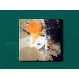 Modern wall art Women Watercolor Canvas Wall Art - Image 4