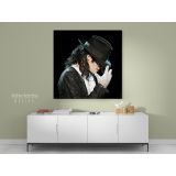 Michael Jackson King of Pop Quote Canvas Mj Dance Moves Wall Art Print Poster Framed Canvas - Image 3