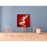 Marilyn Monroe Actress Pop Naked Sexy in Bed Nude Canvas - Image 3