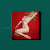 Marilyn Monroe Actress Pop Naked Sexy in Bed Nude Canvas - Image 2