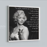 Marilyn Monroe Canvas American Model Wall Artwork Hangings - Image 4