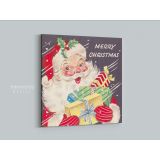 Merry Christmas Greeting Gift Print Painting Framed Canvas for Bedroom Wall Hangings Poster - Image 5