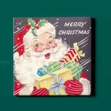 Merry Christmas Greeting Gift Print Painting Framed Canvas for Bedroom Wall Hangings Poster - Image 2