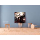 Spartan Soldier Gamer Movie Art Modern Abstract Gaming Zone Warrior Poster Print Canvas - Image 4