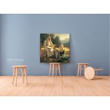 Living Water Jesus Christ and the Samaritan Woman Photo Print Poster Canvas - Image 3
