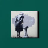 Folkestone Art Buff Banksy Style Street Graffiti Art Collection Canvas - Image 2