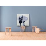 Folkestone Art Buff Banksy Style Street Graffiti Art Collection Canvas - Image 4