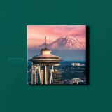 Seattle Skyline Canvas Wall Art - Image 2