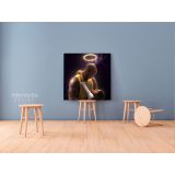 Gianna and Kobe Bryant Photo Print on Canvas - Image 4
