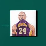 Kobe Bryant Player Photo Print on Canvas - Image 2