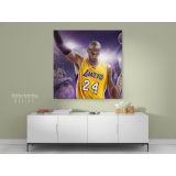 Basketball Player Last Game Kobe Bryant Photo Print on Canvas - Image 3