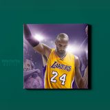 Basketball Player Last Game Kobe Bryant Photo Print on Canvas - Image 2