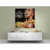 Mamba Mentality Inspirational Quote Kobe Bryant Photo Print on Canvas - Image 5
