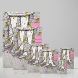 Dancing Couple - Confetti and Heels in Playful Pop Art Style canvas wall art - Image 4