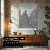 Daniel Among the Exiles - Gustave Dore Faith in Captivity Scene canvas wall art