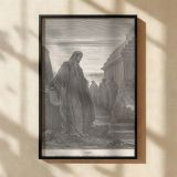 Daniel Among the Exiles - Gustave Dore Faith in Captivity Scene canvas wall art - Image 2