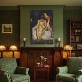 Dead Christ with Angels by Edouard Manet - Wounded Christ and Red Winged Figures canvas wall art - Image 4