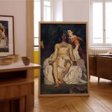 Dead Christ with Angels by Edouard Manet - Wounded Christ and Red Winged Figures canvas wall art - Image 7
