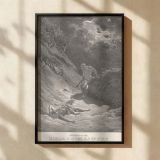 Death of Abel - First Murder Scene from Genesis by Gustave Dore canvas wall art - Image 2