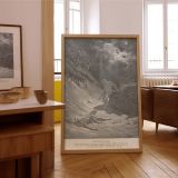 Death of Abel - First Murder Scene from Genesis by Gustave Dore canvas wall art - Image 7