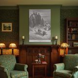 Death of Ananias - Divine Judgment in Early Church by Gustave Dore canvas wall art - Image 4