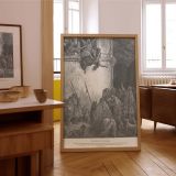 Death of Jezebel - Gustave Dore Palace Fall and Soldiers Scene canvas wall art - Image 7