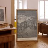 Death of King Ahab - Gustave Dore Battlefield Judgment Scene canvas wall art - Image 7