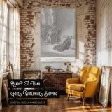 Death of Queen Athaliah - Gustave Dore Violent Courtroom Overthrow Scene canvas wall art - Image 3