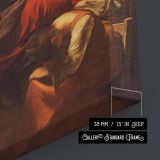 Death of the Virgin - Apostles Mourning Scene by Caravaggio canvas wall art - Image 8