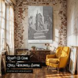 Deborah Praises Jael - Gustave Dore Prophetic Tribute Scene canvas wall art - Image 3