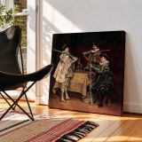 Discussing the Day's Shoot by Adolphe Alexandre Lesrel — room mockup view 2