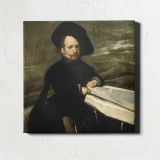 Don Diego de Acedo by Diego Velázquez — room mockup view 1