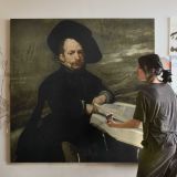 Don Diego de Acedo by Diego Velázquez — room mockup view 3