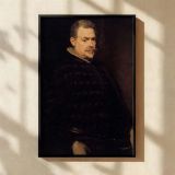 Don Juan Mateos - Velazquez Portrait of Spanish Court Servant canvas wall art - Image 2