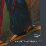 Draupadi and Queen Sudeshna - Disguised Delivery Scene canvas wall art - Image 3
