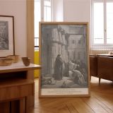 Egyptians Plead Moses to Leave - Gustave Dore After the Tenth Plague canvas wall art - Image 7