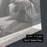 Egyptians Plead Moses to Leave - Gustave Dore After the Tenth Plague canvas wall art - Image 8