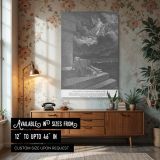 Elijah Ascends in Chariot - Gustave Dore Heavenly Fire and Angels canvas wall art