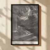 Elijah Ascends in Chariot - Gustave Dore Heavenly Fire and Angels canvas wall art - Image 2