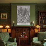 Elisha and the Bears - Gustave Dore Children and Divine Retribution Scene canvas wall art - Image 4