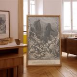 Elisha and the Bears - Gustave Dore Children and Divine Retribution Scene canvas wall art - Image 7