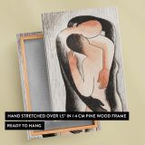 Embrace - Minimalist Abstract Figure Drawing By Mikula_ Galanda canvas wall art - Image 6