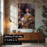 Endymion Porter by William Dobson - Earthy Yellow Robe and Calm Expression canvas wall art