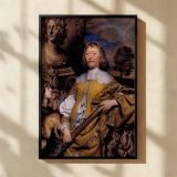 Endymion Porter by William Dobson - Earthy Yellow Robe and Calm Expression canvas wall art - Image 2