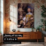 Endymion Porter - Gentleman with Hunting Rifle by William Dobson canvas wall art