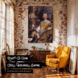 Endymion Porter - Gentleman with Hunting Rifle by William Dobson canvas wall art - Image 3