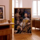Endymion Porter - Gentleman with Hunting Rifle by William Dobson canvas wall art - Image 8