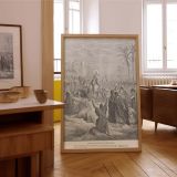 Entry into Jerusalem - Palm Sunday Scene by Gustave Dore canvas wall art - Image 7